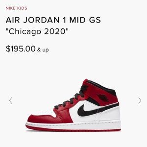 Jordan Retro 1 GS Mid